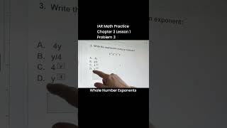 Whole Number Exponents Problem 3. #shortsfeed #mathtutor #mathlearning #subscribe #teacher