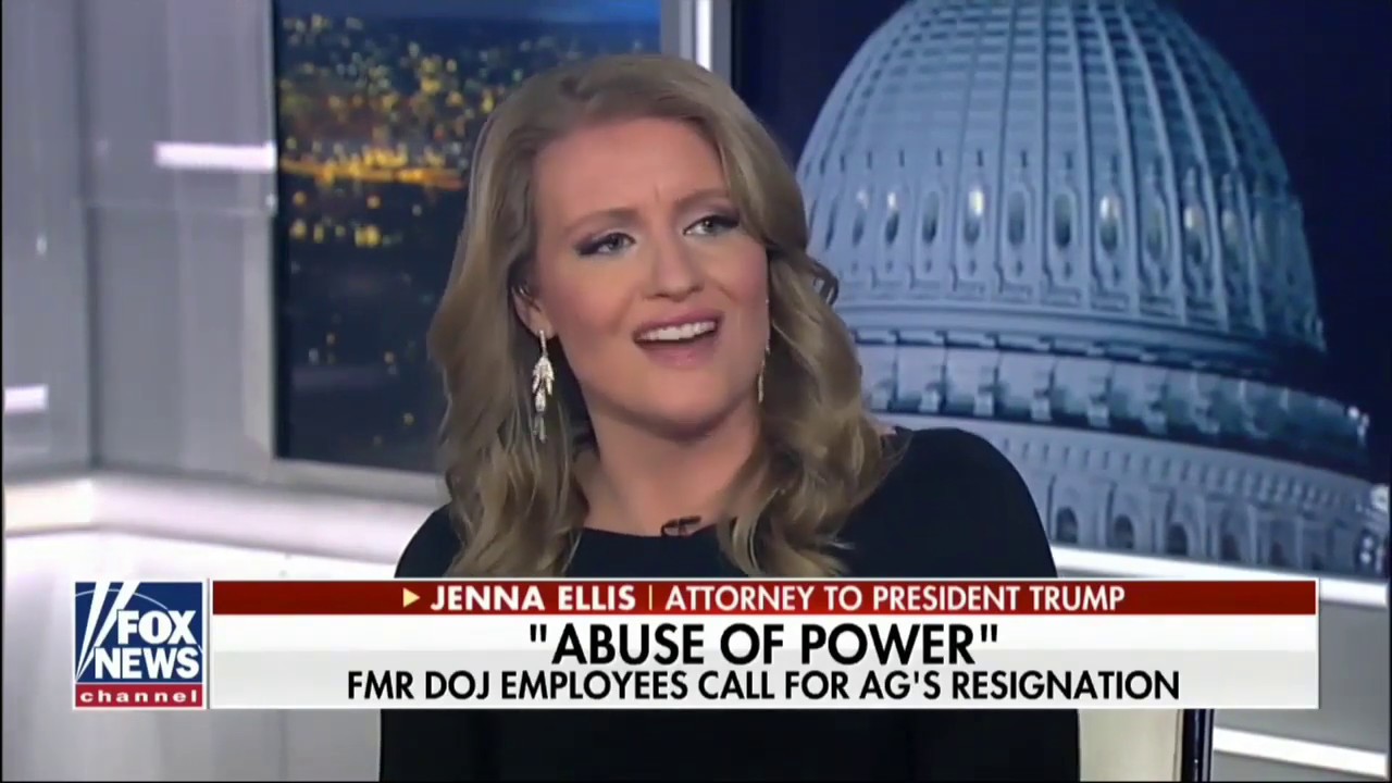 Jenna Ellis on FNC's 'Fox News @ Night' (2/17/2020)...