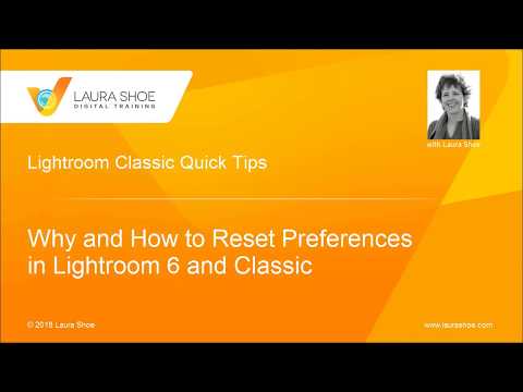 Resolving Buggy Behavior in Lightroom: How to Reset Preferences