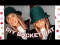 DIY BUCKET HAT - cómo hacer un piluso /gorro pescador *PASO A PASO