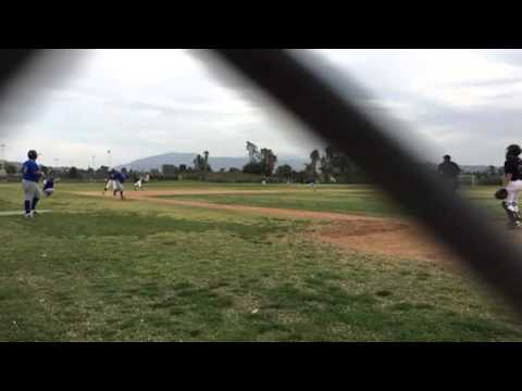 Jimmy Jackle's 2 run triple against Yorba Linda High on 3/4/16