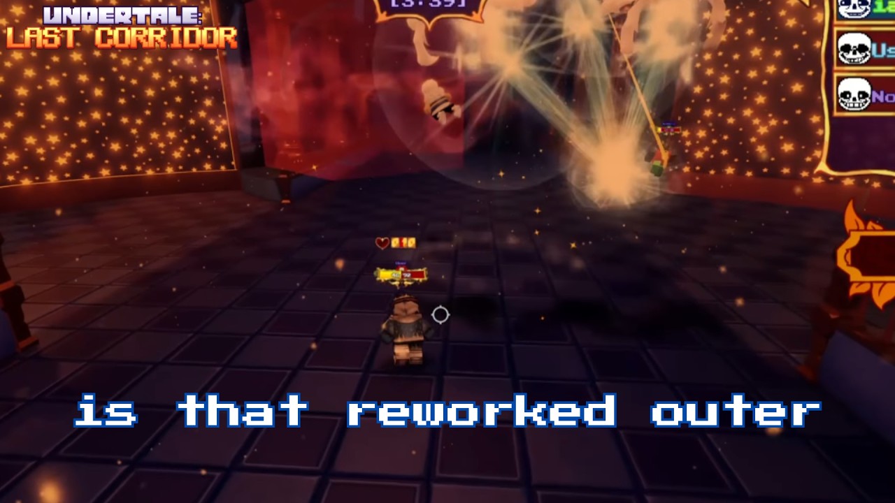 is that reworked outer sans??? || Undertale: Last Corridor