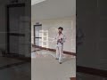 Deadly Ura Mawashi Geri Kick 😳🥋 | Karate Training Shorts #karate #shortvideo #shorts #sports #kick