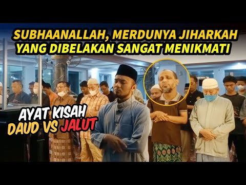 Baca Surat an Naziat dan Al-Bayyinah pakai irama jiharkah, makmumnya ada yang ngantuk.