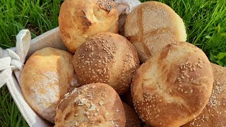 قولي وداعا لخبز المخابز/اليك#خبز بريستيج بدقيق القمح بأشكال مختلفة مع سر القرمشة