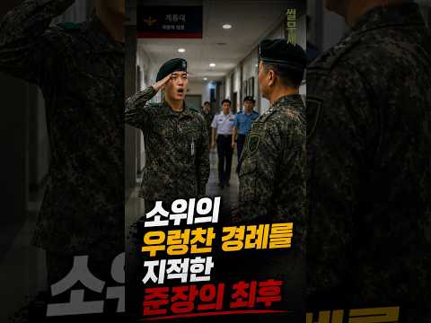 소위의 우렁찬 경례를 지적한 준장의 최후 #군대썰 #<strong>계룡대</strong> #군대코미디 