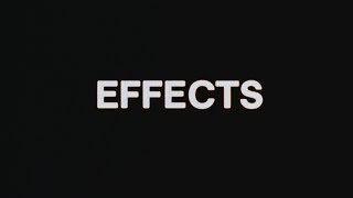 EFFECTS [Official Theatrical Trailer - AGFA]
