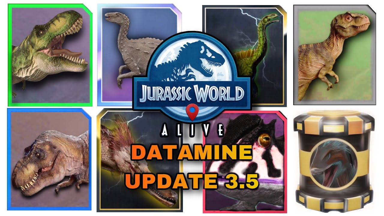 JURASSIC WORLD ALIVE UPDATE 3.5 LEAKED Right After Jurassic World Alive 3.4?!