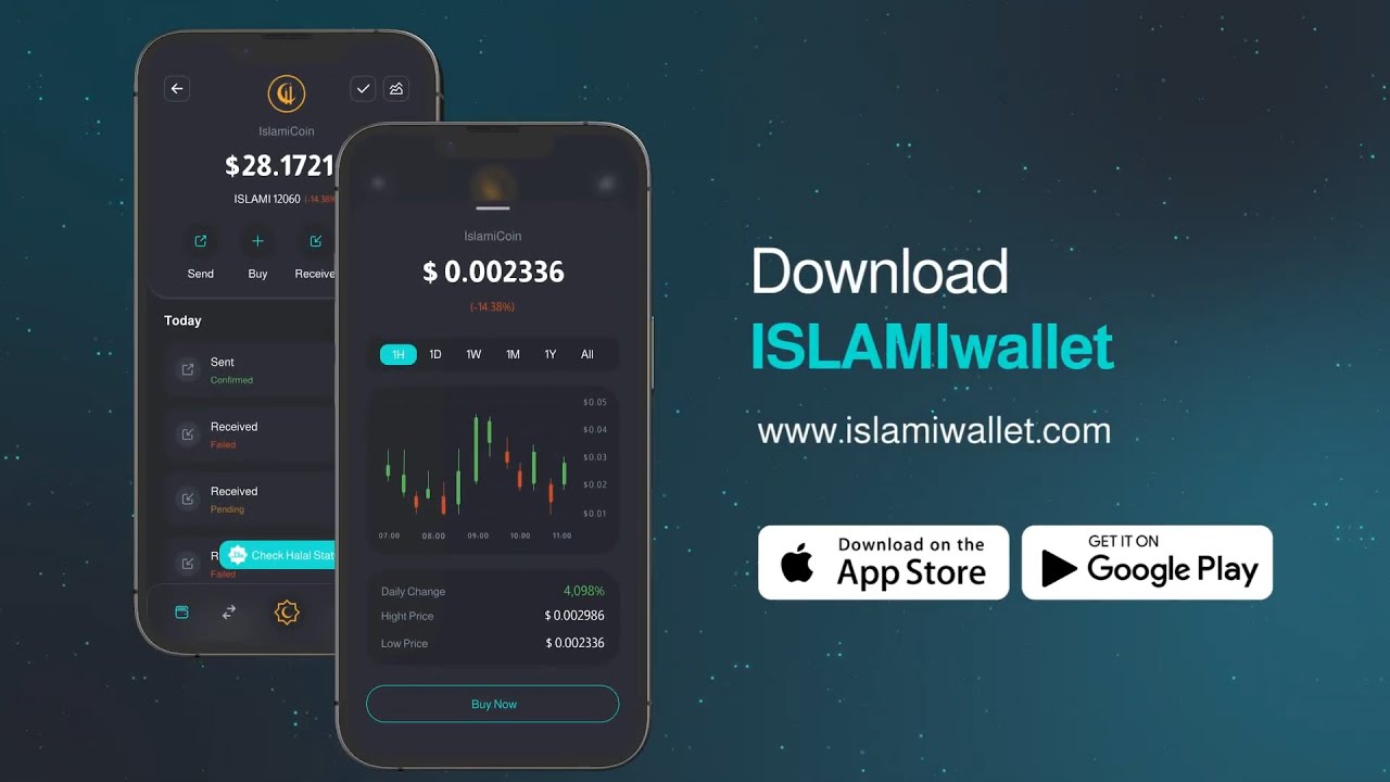 ISLAMIwallet the Halal Only crypto wallet from ISLAMICOIN