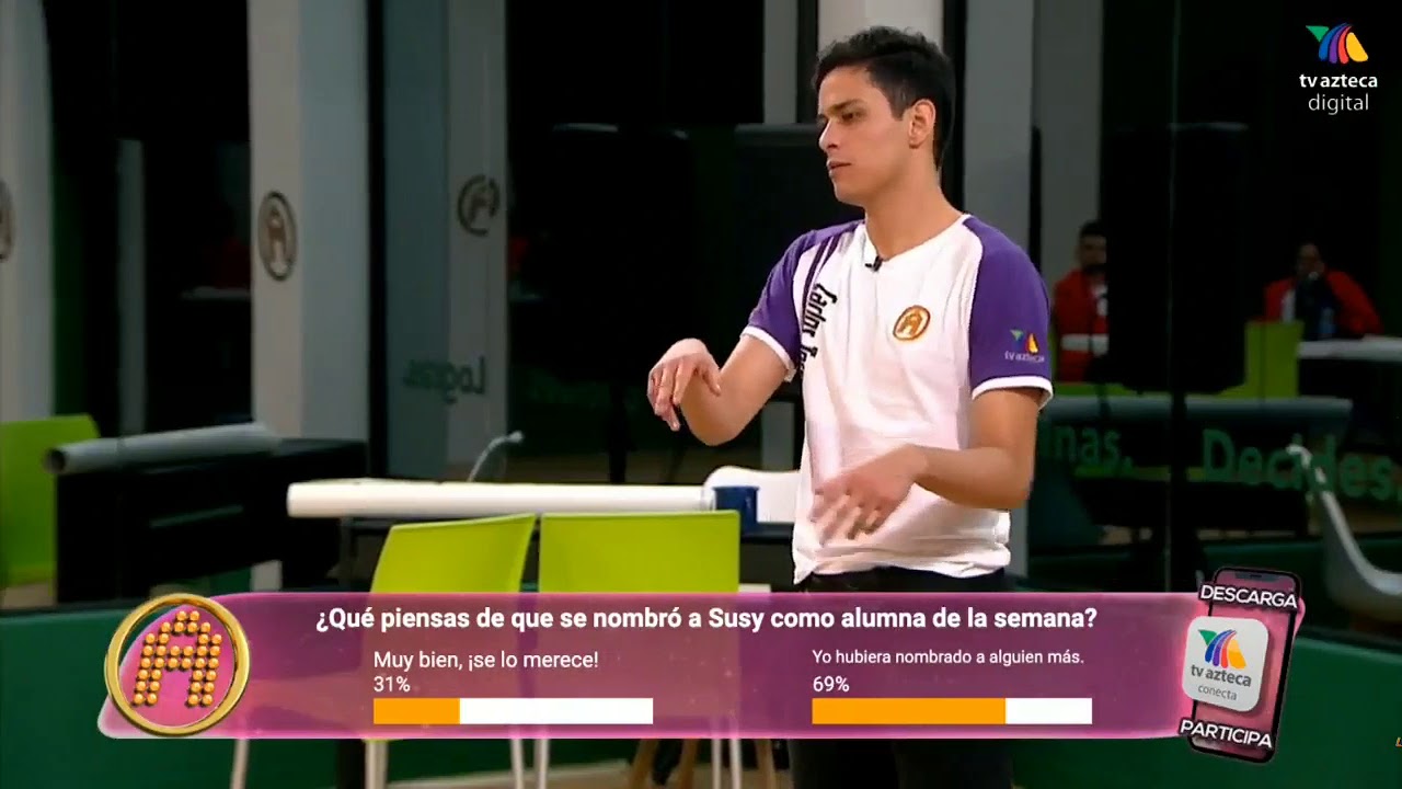 CARLOS habla sobre ARANZA en la clase del profe Cachero|La Academia 2019