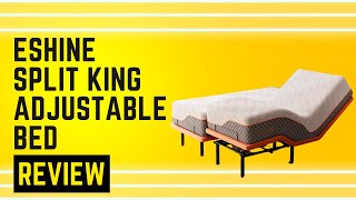 ESHINE Split King Adjustable Bed with Mattress Review (Pros & Cons Explained)