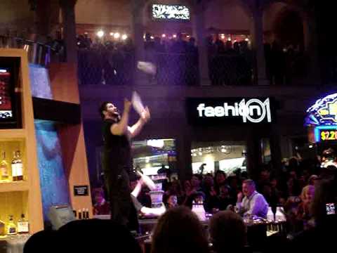 bartenders at the Rio Casino in Las Vegas