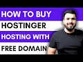 How to Buy Hosting from Hostinger with a Free Domain - Step-by-Step Guide | Akash Tyagi