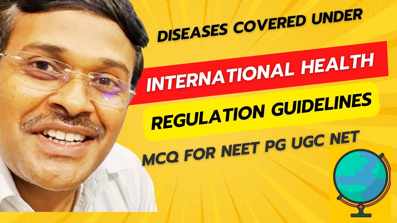 Notifiable diseases under IHR | ugc net mcq | neet pg Global health