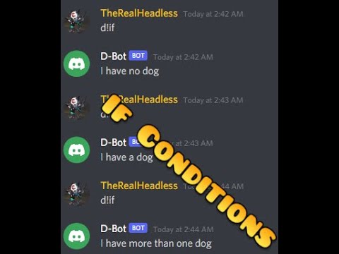 BDFD Guide 3 - IF Conditions