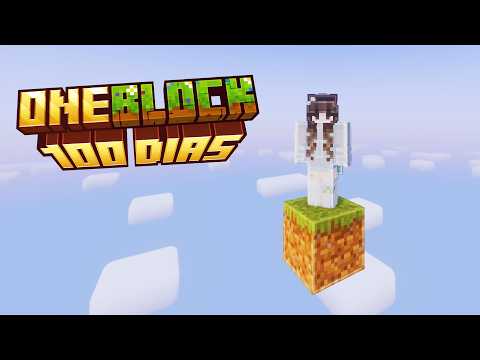 I SURVIVED 100 DAYS in a ONEBLOCK