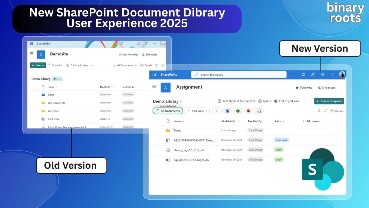 Sharepoint Library New Ui Update – New User Experience & Look & Feel SharePoint Document Library ...