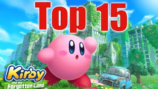 Top 15   Kirby And The Forgotten Land