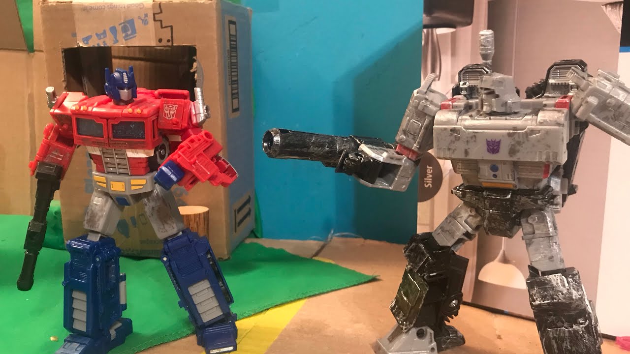 Autobots V.S. Decepticons (Transformers Stop-Motion