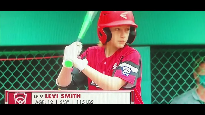 Levi Smith 2 Run Triple or Error  - 2021 LLWS "Ohio vs South Dakota"
