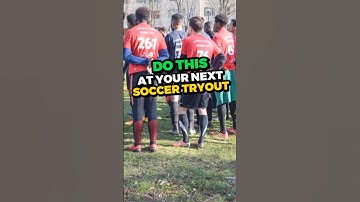 Do This at Your Next Soccer Tryout #shorts