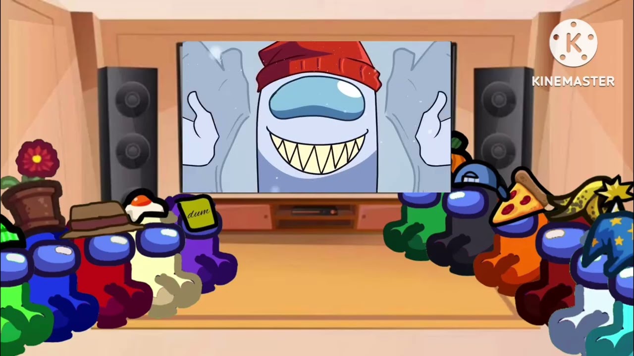 Among us reacts to the cheweie story 