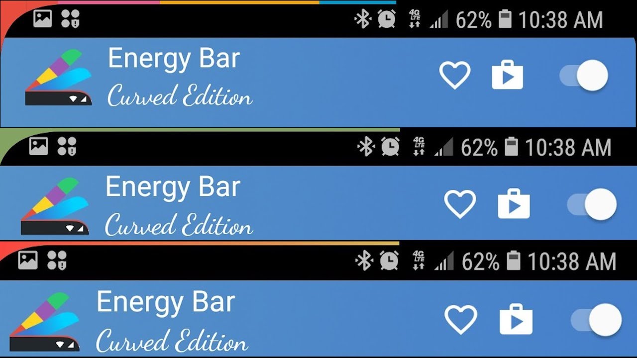 Energy Bar For Android Gives You Battery Level Customization No Root ...