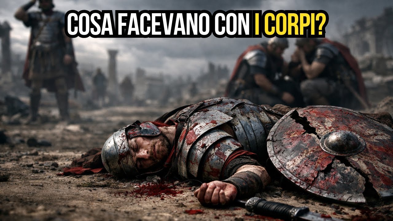 Cosa faceva Roma con i suoi soldati caduti dopo la battaglia?