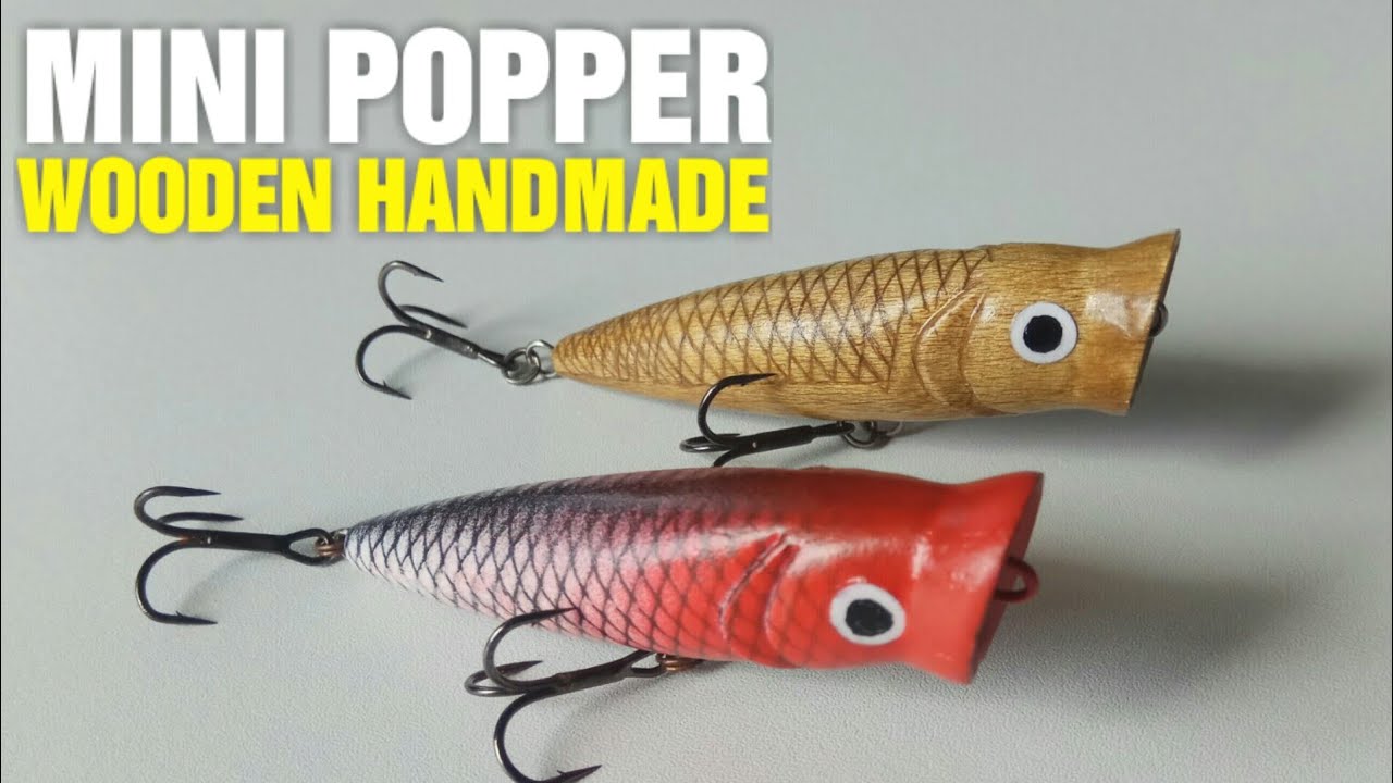 Making Popper Lure Handmade 