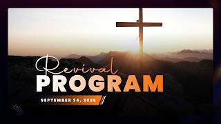 Information CBMC Revival Program || Sept. 26, 2026 Guide