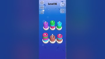 Sort Stack Levels 56 57 58 WalkThrough Solution | Fazie Gamer