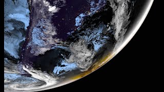 Total Solar Eclipse in the Antarctic December 4th 2021 (GOES-16)