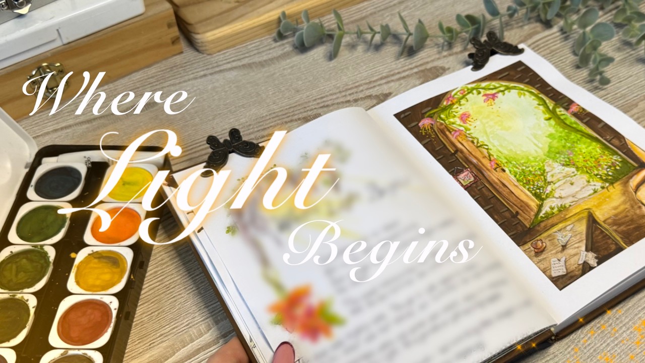 Where Light Begins ✨🌱 - Cozy Sketchbook Art Storytelling (Week 2/26)