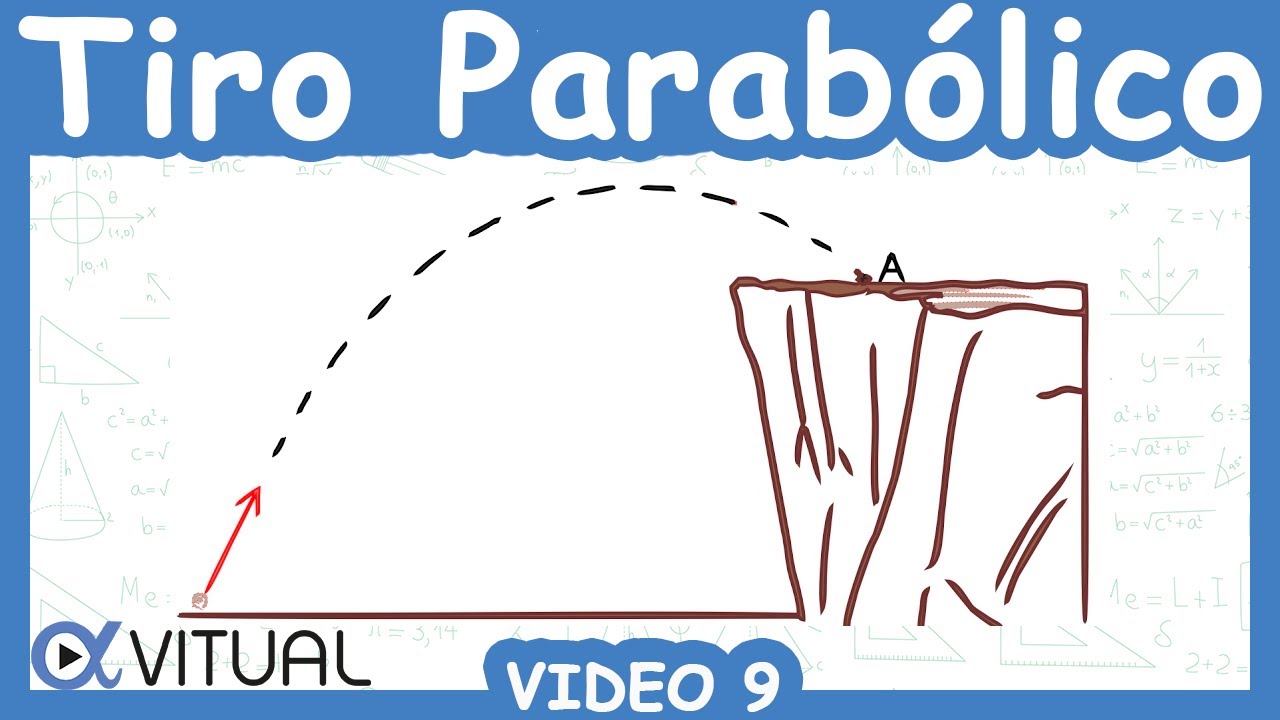Tiro parabólico (movimiento de proyectiles) ejemplo 4 de 5