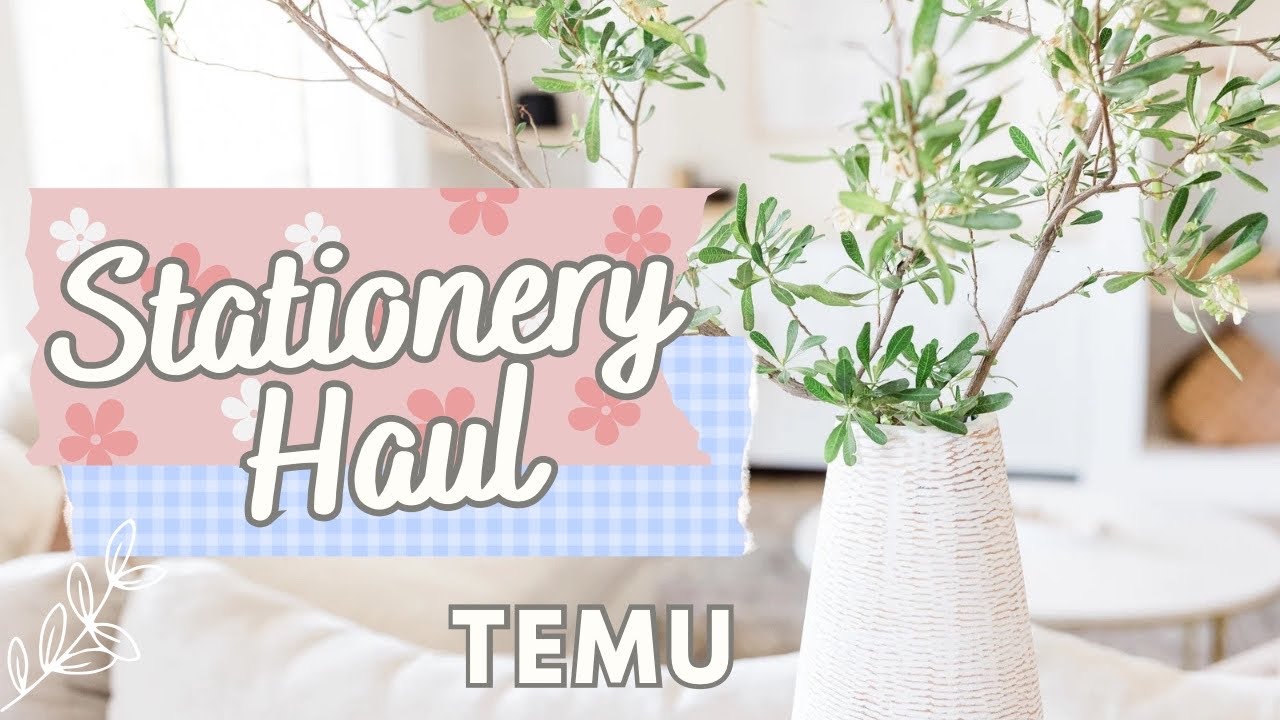 A Summertime Stationery Haul from TEMU