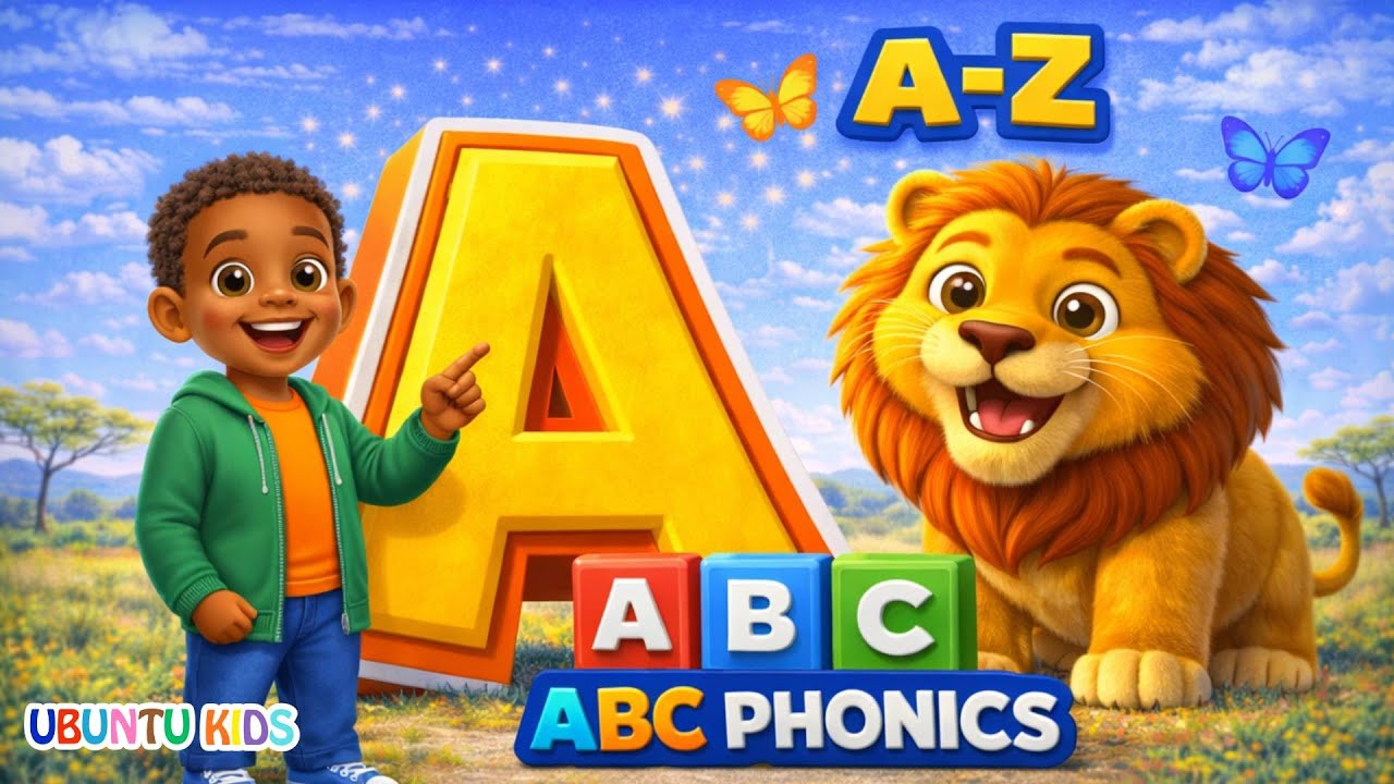 ABC Letter Sounds for Kids | Phonics Song A to Z | Learn Alphabet ...