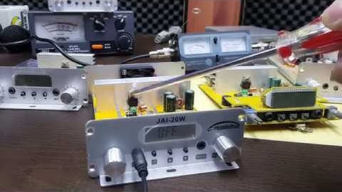 Como Reparar un Transmisor fm 15-20 watts