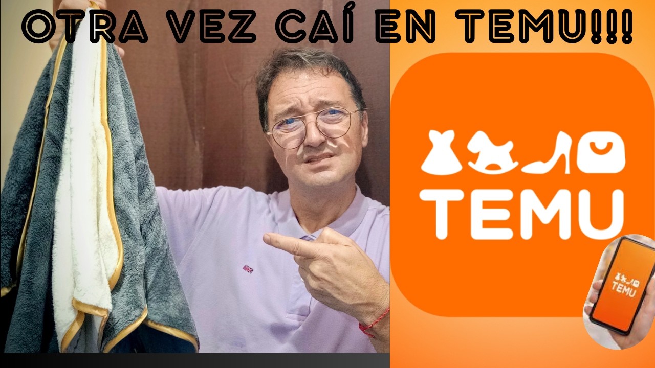 OTRA VEZ CAÍ EN TEMU!. TEMU ME ENGAÑO?