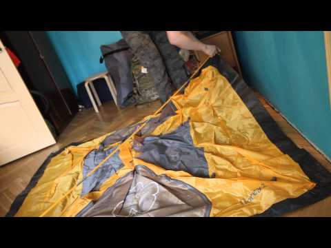 Треккинговая палатка Greenell Гори 2 (установка) Треккинговая палатка Greenell Гори 2 (установка)
