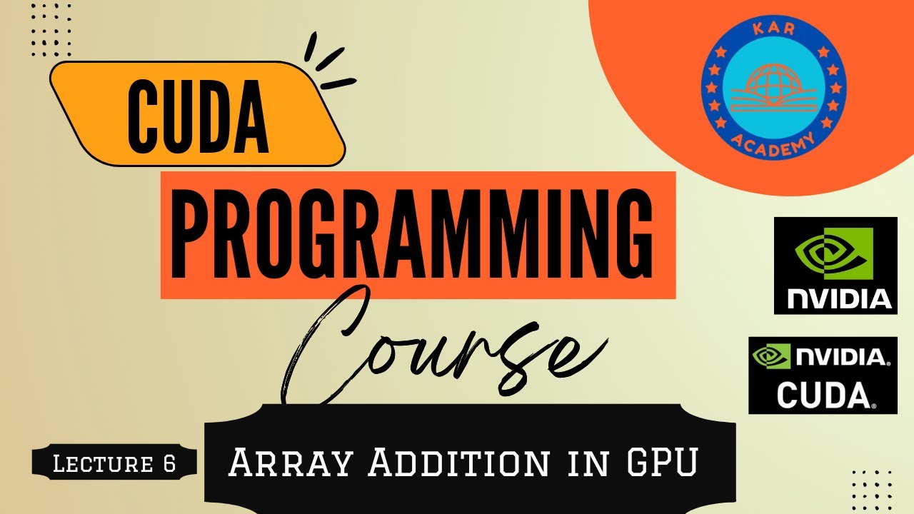 NVIDIA Cuda Programming | Addition Parallel Computing in GPU | Lecture ...