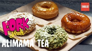 The Home of Chinatown’s Perfect Mochi Donuts || Fork Yeah: Alimama Tea