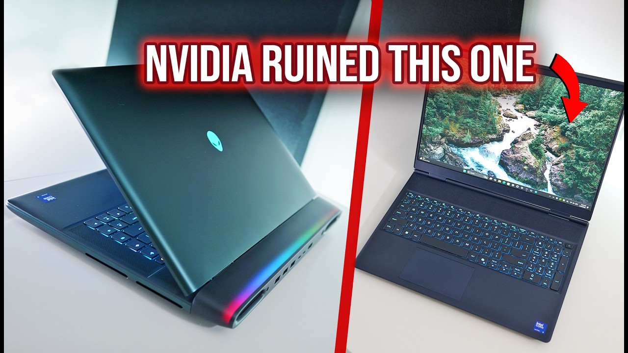 Alienware Made Two Great Laptops… But Nvidia Ruined One - YouTube