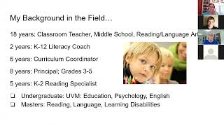 VT Literacy Leaders: Voices from the Field-Session 1