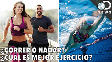 ¿Es la natación mejor ejercicio que correr?