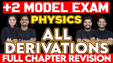 Plus Two Physics Model Exam | All Derivations | Eduport Plus Two