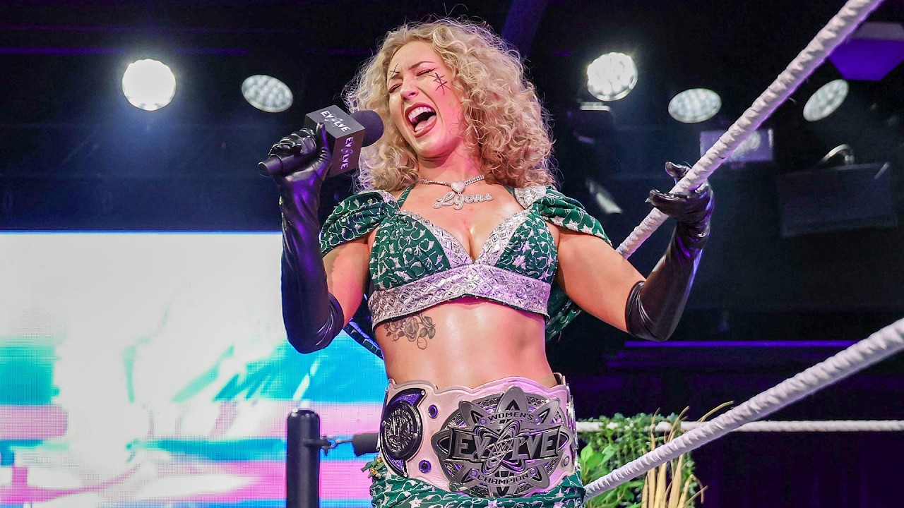 Nikkita Lyons celebrates her Evolve Women’s Title win: Evolve highlights, July 8, 2026