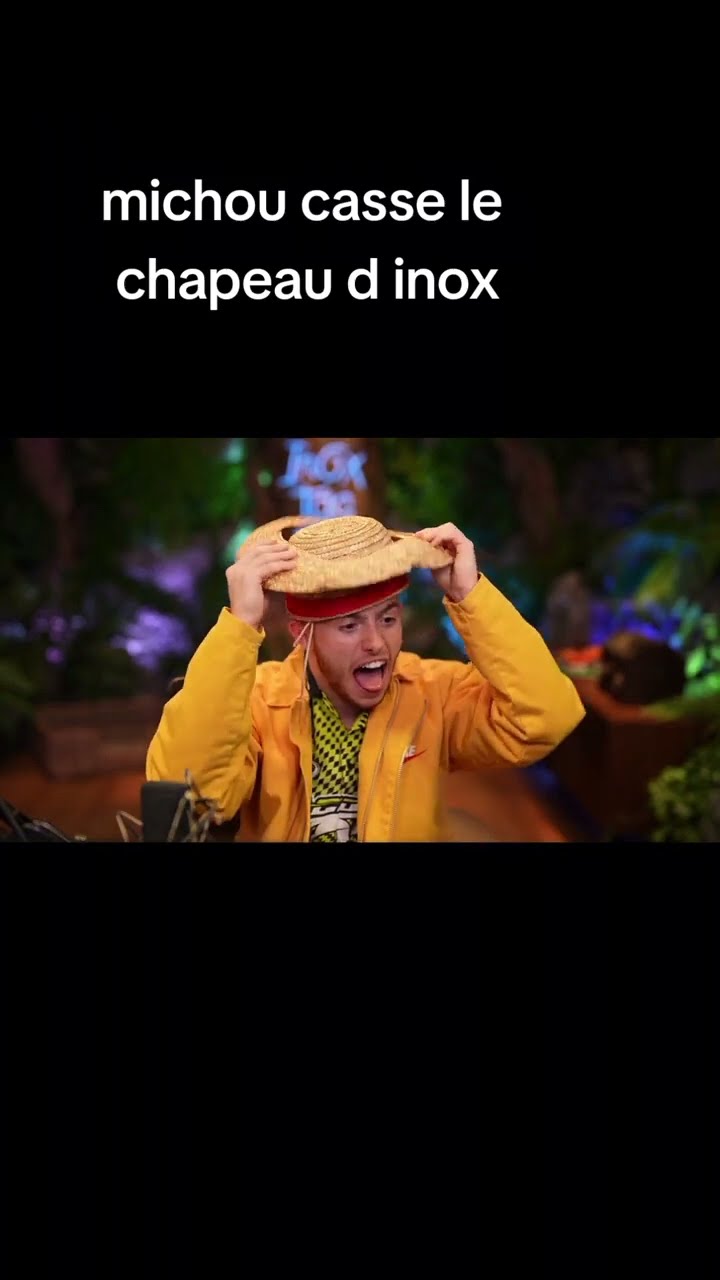 Michou casse le chapeau d inoxtag 😅 - YouTube