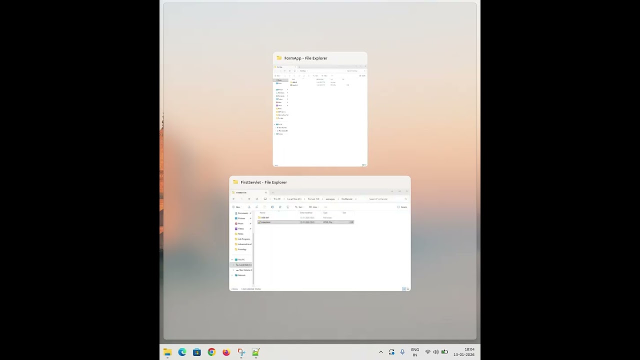 4 How to create and execute java servlet using notepad part 1