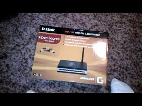 D-Link DAP-1160 Unboxing