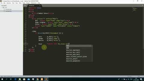 Cara Membuat CRUD dengan PHP dan MySQL